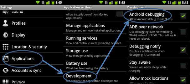 install apk android
