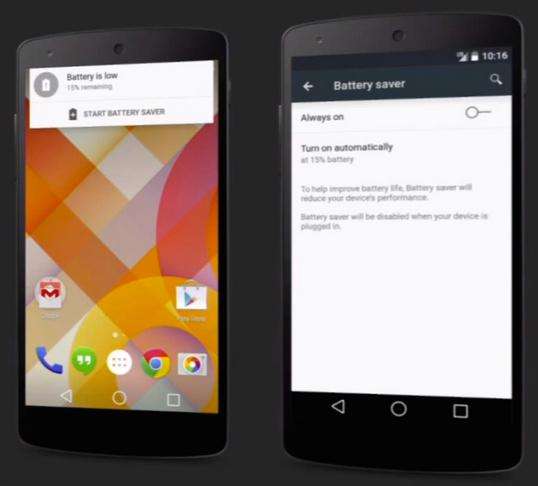 android l battery saver