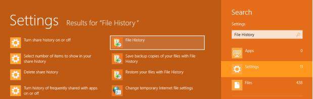active file history