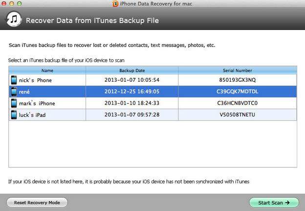 iphone 4 data recovery for mac