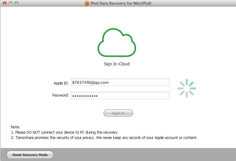 recover ipod files on mac