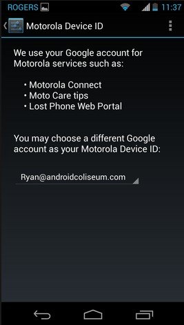 find lost moto g