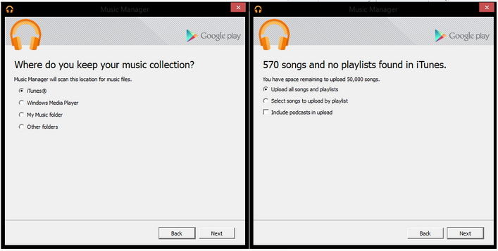 transfer music from itunes to android