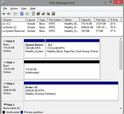 disk management