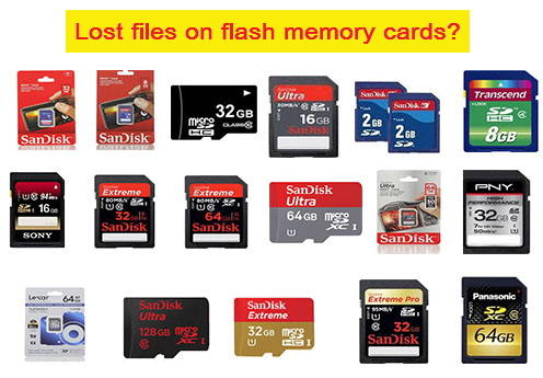 flash memory card types