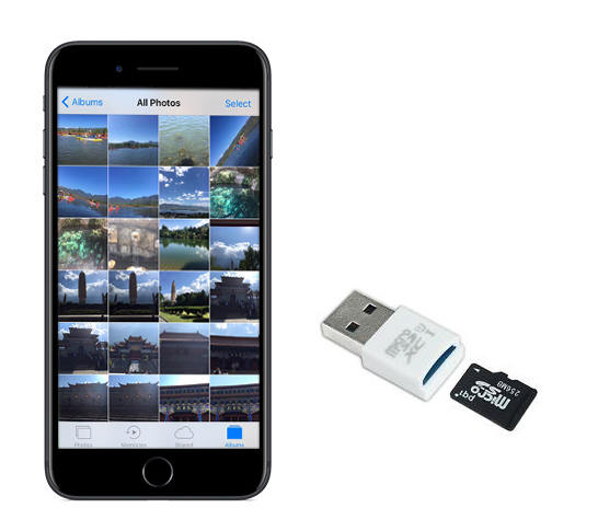 move photos to sd card