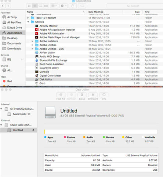 erasing external hard drive mac