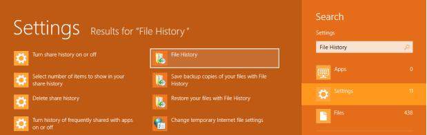 active file history