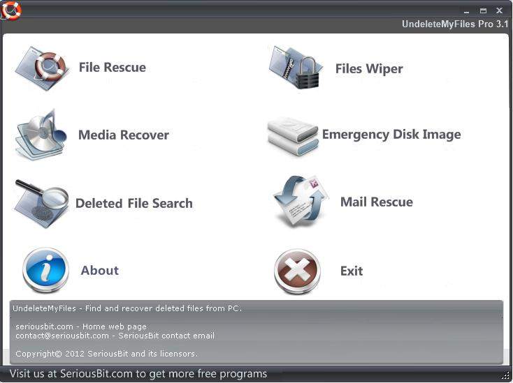 free download undeletemyfiles pro