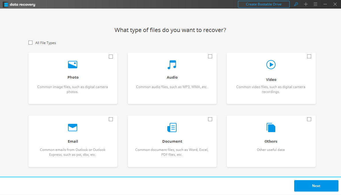 Wondershare data recovery