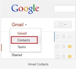 restore android contacts from gmail