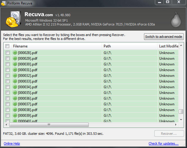 recover files from card with recuva