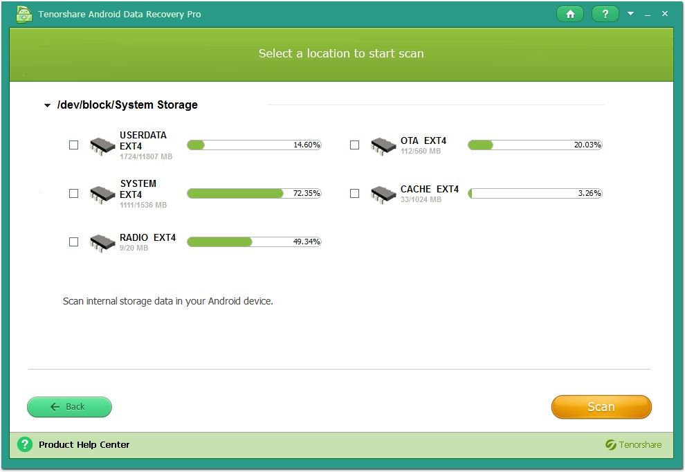 recover photos from android