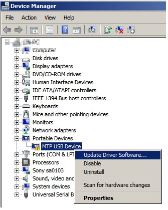 Samsung mobile mtp driver download