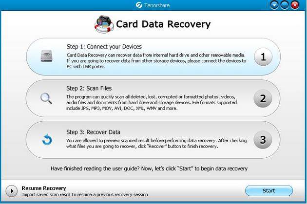 free card data recovery software