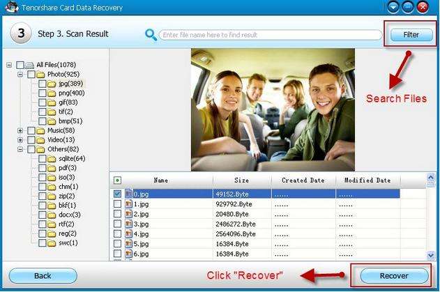 recover deleted photos from sim card