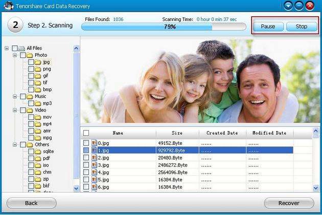 restore deleted photos and videos on cf memory card