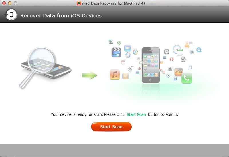 iPad Data Recovery for Mac