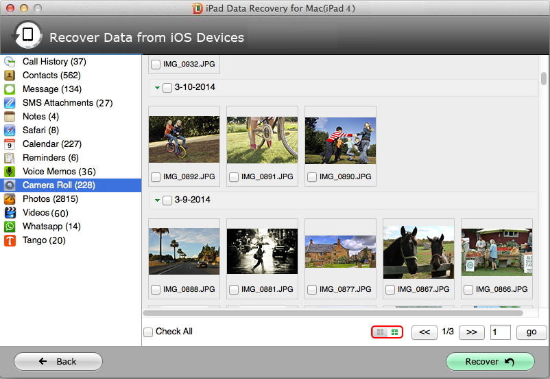 iPad Data Recovery for Mac