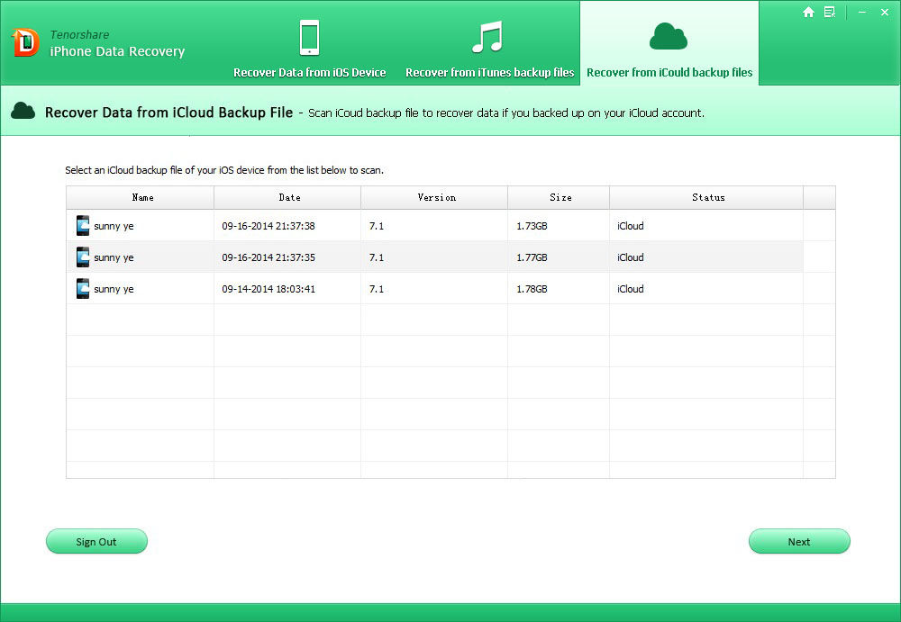 retrieve lost data iphone 5