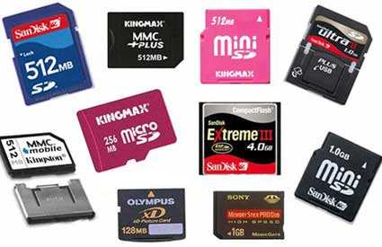 right memory card for your camera